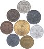 Купить Австрия набор из 8 монет от 2, 5, 10, 50 грошей и 1 шиллинг 1908-1996