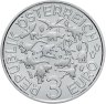 Купить Австрия 3 евро 2022 "Динозавр - Микрораптор"