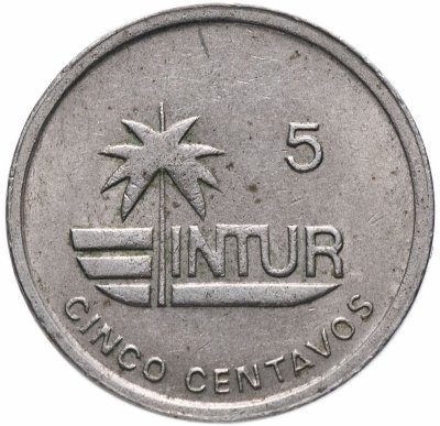 купить Куба 5 сентаво 1989