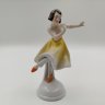 Купить Статуэтка "Танцовщица в желтой юбке", фарфор, роспись, Западная Европа, 1930-1960 гг.