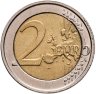 Купить Бельгия 2 евро 2012 "10 лет евро"