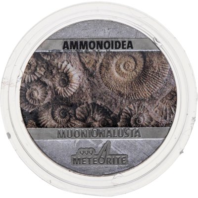 купить Остров Ниуэ 5 центов 2021 "Ископаемые на метеорите: Аммонит "с сертификатом