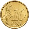 Купить Ватикан 10 центов (cents) 2003 "Портрет Папы Иоана Павла II"