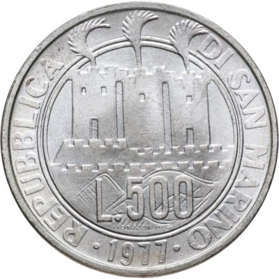купить Сан-Марино 500 лир (lire) 1977 Экология