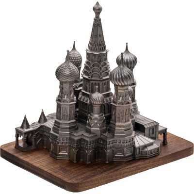 купить Камерун 3000 франков 2025 "Собор Василия Блаженного" в футляре с сертификатом