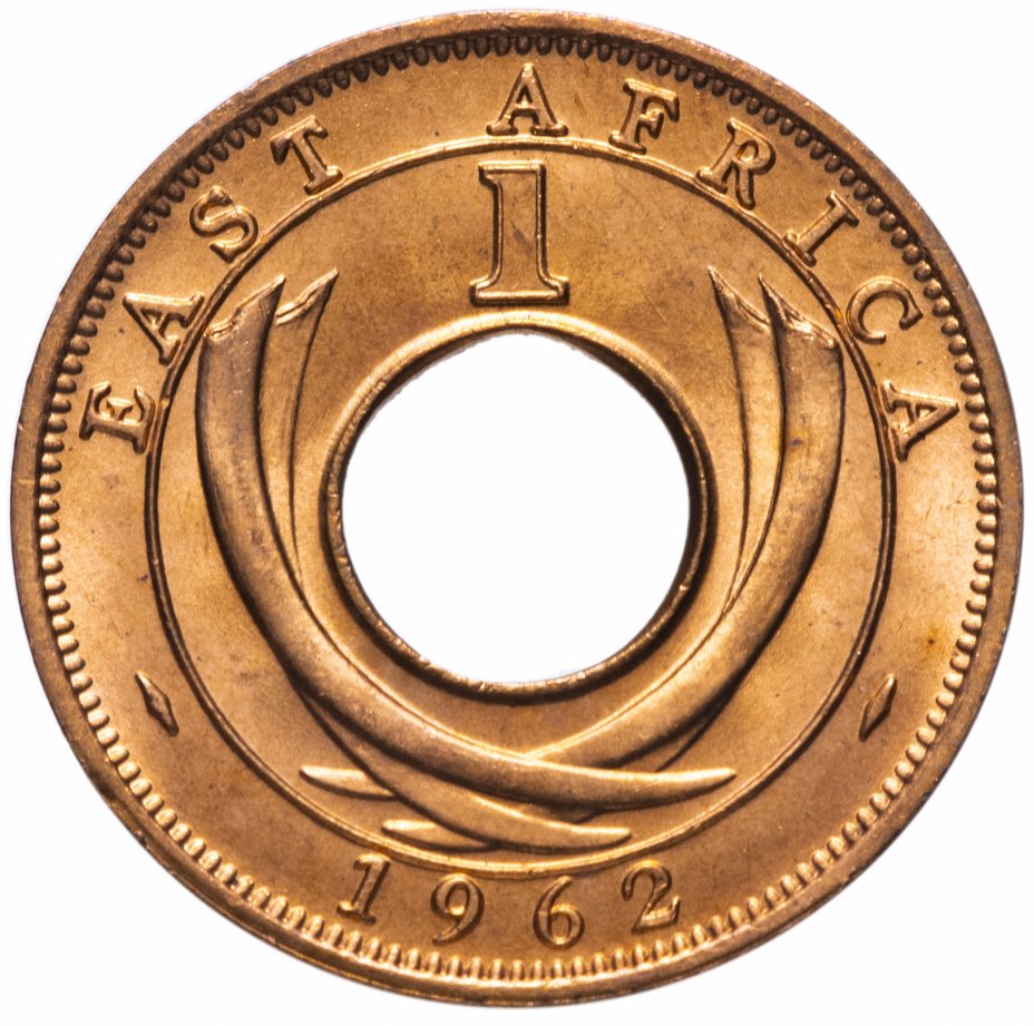 купить Британская Восточная Африка 1 цент (cent) 1962