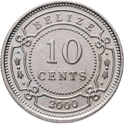 купить Белиз 10 центов (cents) 2000