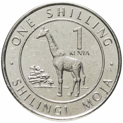 купить Кения 1 шиллинг (shilling) 2018