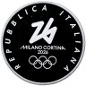Купить Италия 6 евро 2025  "Олимпиада Милан Кортина-д’Ампеццо 2026. Прыжки на лыжах с трамплина" в футляре с сертификатом