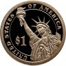 Купить США 1 доллар 2016 "38-й президент США - Джеральд Форд", знак монетного двора "S" - Сан-Франциско
