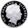 Купить Новая Зеландия 1 доллар (dollar) 2006 Proof с позолотой "Хроники Нарнии: Лев, колдунья и волшебный шкаф"