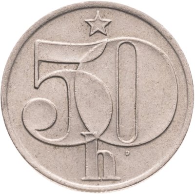 купить Чехословакия 50 геллеров 1984