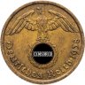 Купить Германия, Третий рейх 10 рейхспфеннигов 1938 "F"