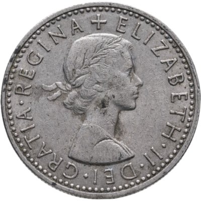 купить Великобритания 6 пенсов 1965
