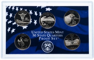 купить США набор монет "Штаты Америки" 2007 (S)