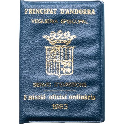 купить Андорра 1 динер (diner) 1983 в буклете