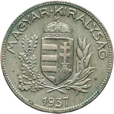 купить Венгрия 1 пенгё (pengo) 1937