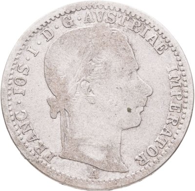 купить Австрия 1/4 флорина (florin) 1862 A знак монетного двора "A" - Вена