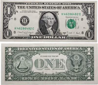 купить США 1 доллар 1988A (Pick 480b) H-Сент Льюс