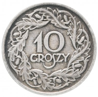 купить Польша 10 грошей 1923