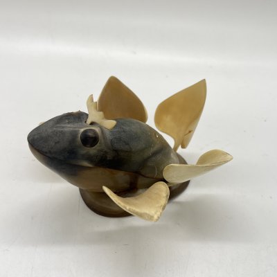 купить Статуэтка "Царевна-лягушка", кость, резьба, СССР, 1970-1990 гг.