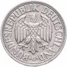 Купить Германия 1 марка 1950, знак монетного двора: "G" - Карлсруэ