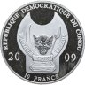 Купить Конго 10 франков 2009 "Воины мира - Гладиатор"