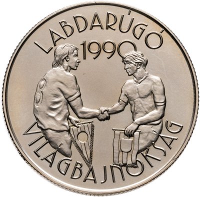 купить Венгрия 100 форинтов (forint) 1989 Чемпионат мира по футболу 1990, Италия