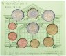 Купить Люксембург 2009 официальный набор евро из 10 монет в буклете