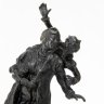 Купить Скульптура «Солоха и черт. Ночь перед Рождеством» по модели А. А. Соловьевой (1890-1900гг), чугун, крашение, СССР, 1950-1970 гг.