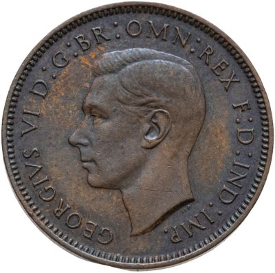 купить Великобритания 1 фартинг (farthing) 1939