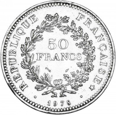 купить Франция 50 франков 1978