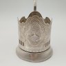 Купить Подстаканник "Советский космос", мНЦ (медь-никель-цинк), Кольчугинский завод цветных металлов, СССР, 1970-1980 гг.