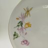 Купить Блюдо округлой формы с растительным декором, фарфор, деколь, золочение, Concordia Lesov, Чехословакия, 1970-1991 гг.