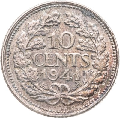 купить Нидерланды 10 центов (cents) 1941