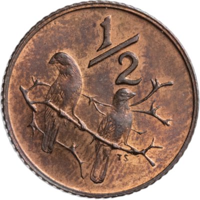 купить ЮАР 1/2 цента (cent) 1970