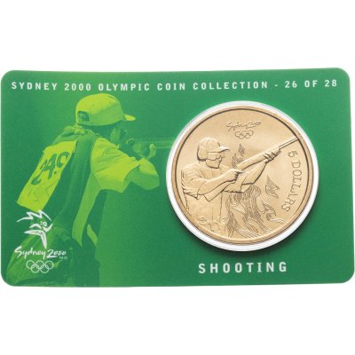 купить Австралия 5 долларов 2000 Олимпийские игры в Сиднее - Стрельба