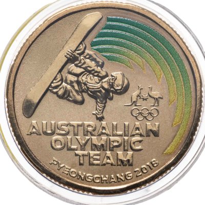 купить Австралия 1 доллар 2018 Олимпийская сборная Австралии