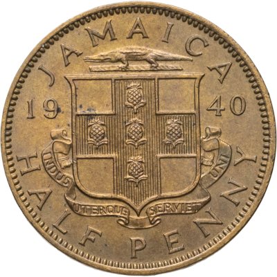 купить Ямайка 1/2 пенни (penny) 1940