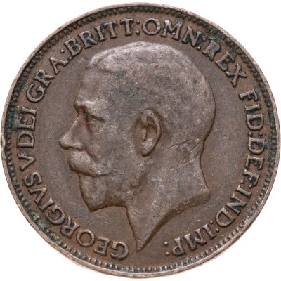 купить Великобритания 1 фартинг (farthing) 1922