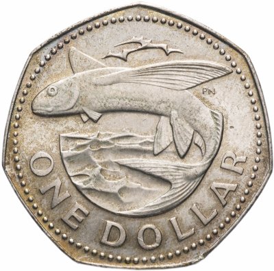 купить Барбадос 1 доллар (dollar) 1985