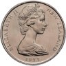 Купить Новая Зеландия 50 центов (cents) 1973