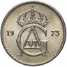 Купить Швеция 25 эре 1973