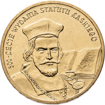 купить Польша 2 злотых 2006 "500 лет статута Лаского"