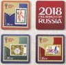 Купить Сувенирный набор в художественной обложке "Россия в чемпионатах мира по футболу - Чемпионат мира по футболу в России 2018"