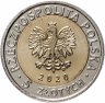 Купить Польша 5 злотых 2020 "Мариацкий костёл"