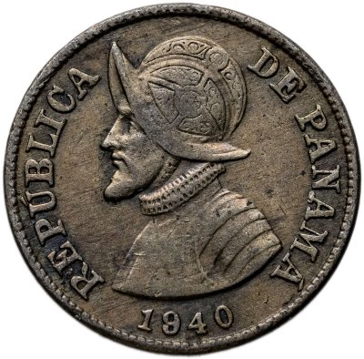 купить Панама 2 1/2 сентесимо (centesimos) 1940