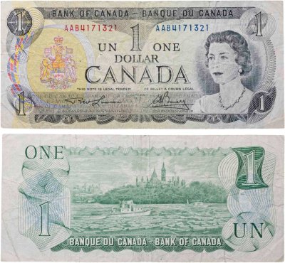 купить Канада 1 доллар 1973