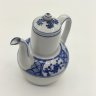 Купить Чайник миниатюрный с изображением четырёх благородных растений (сливы мэйхуа, орхидеи, бамбука и хризантемы), фарфор, роспись, Китай, 1970-1990 гг.