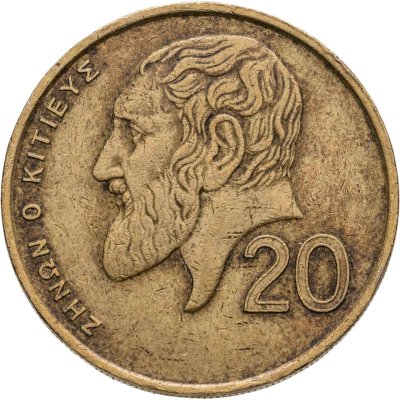 купить Кипр 20 центов (cents) 1990
